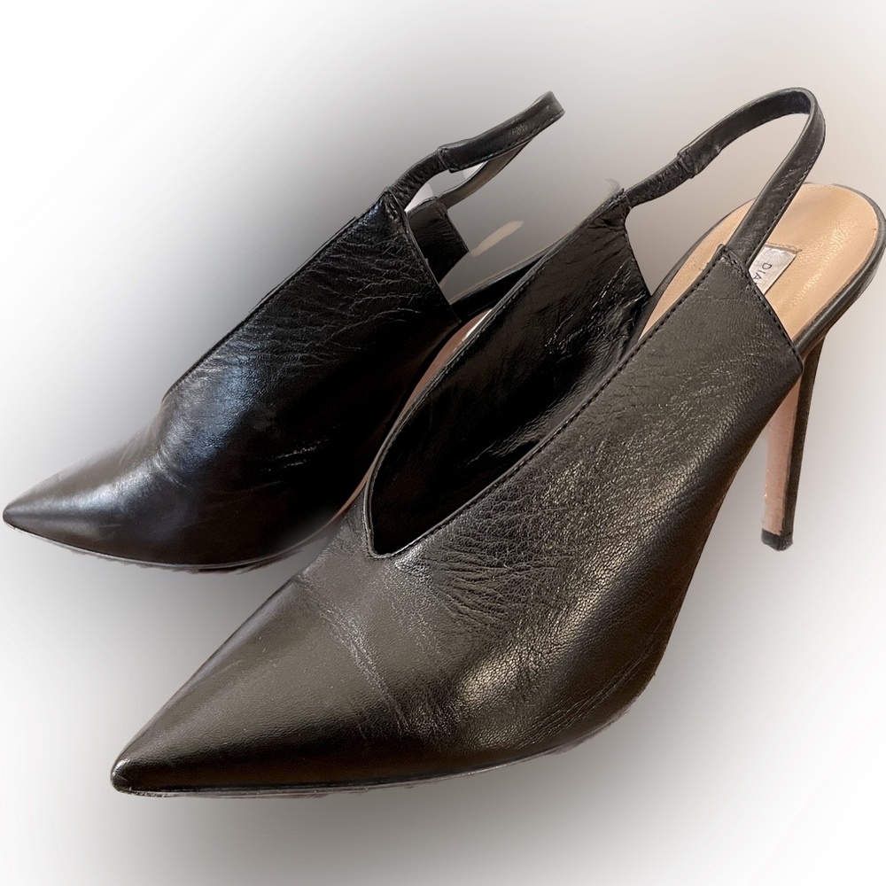 Diane von Furstenberg sling back heels size 8 EUC